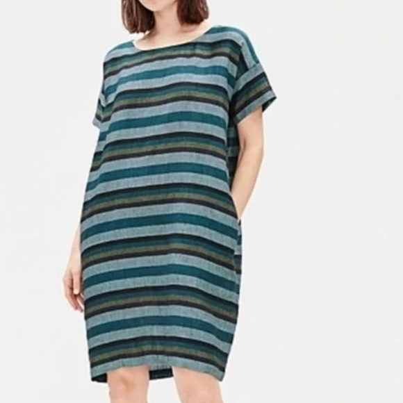 Eileen Fisher Dresses & Skirts - Eileen Fisher Linen Shift Dress